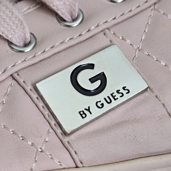 G By Guess Women's Quilted Pink Size 6.5 Sneakers - Picture 8 of 10